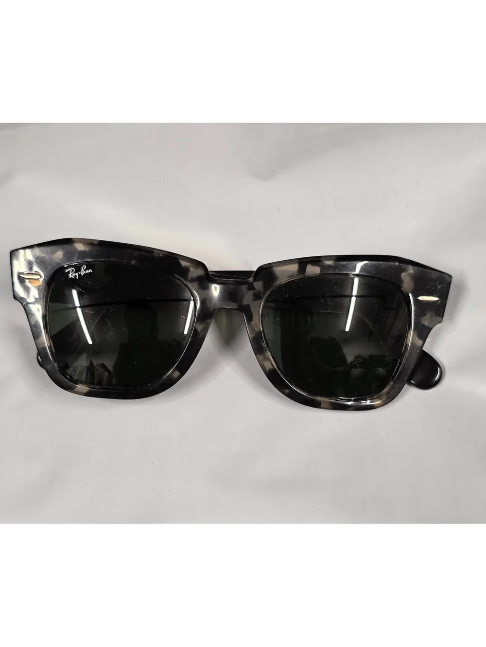 RAY BAN RB2186 133371 Gray Havana Gradient Unisex 52 mm Sunglasses